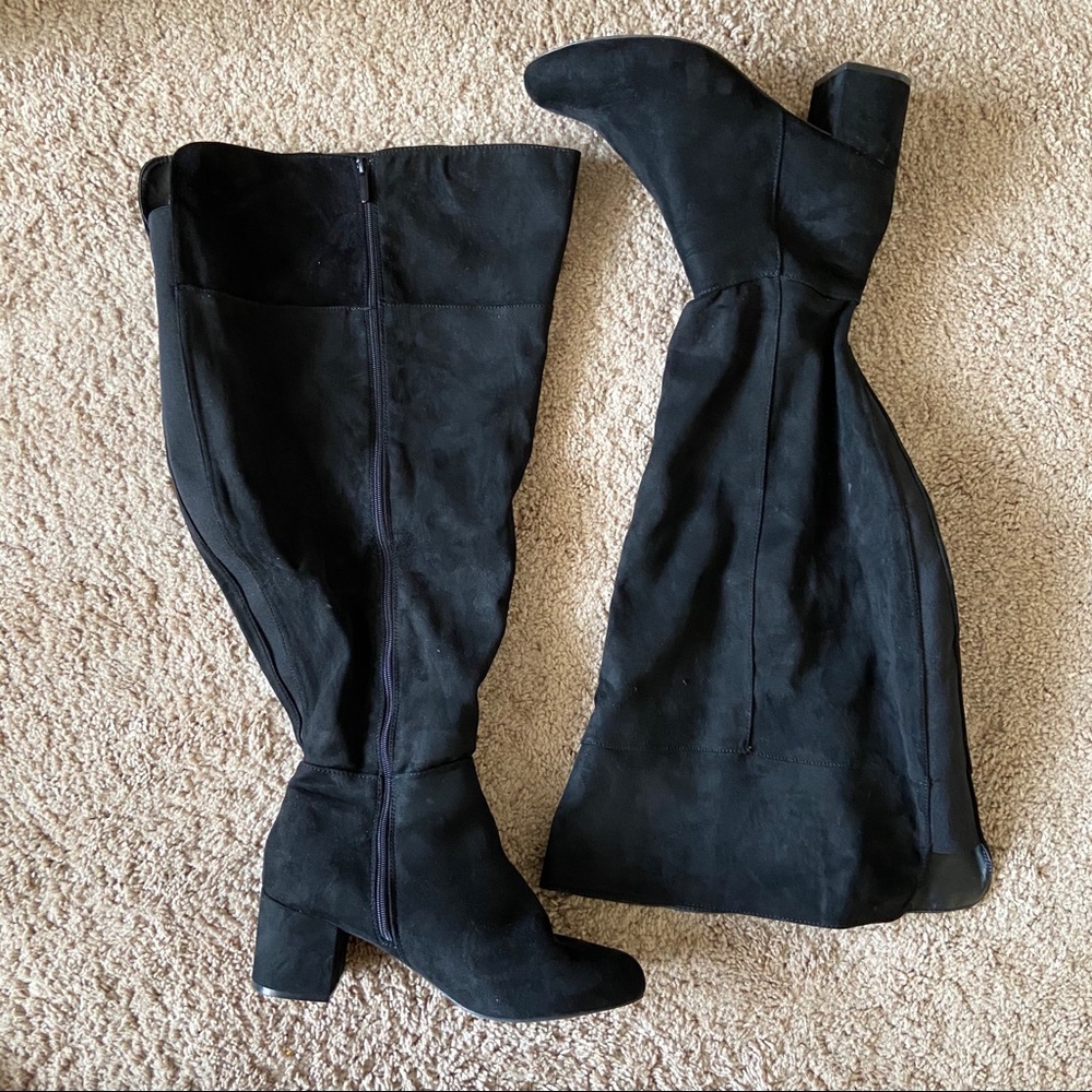 Torrid Suede Over the Knee Boots